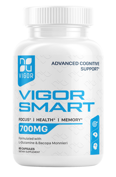 Vigor Smart Brain Booster - Mind Tech Brain Supplement - 60 Count - BEST OFFER - Limited Stock